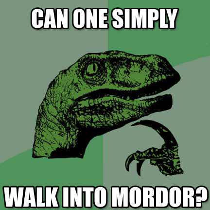 mordor mordor e' vicina