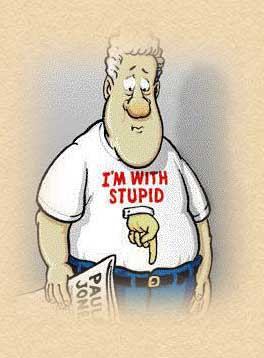 i\\'m with stupid